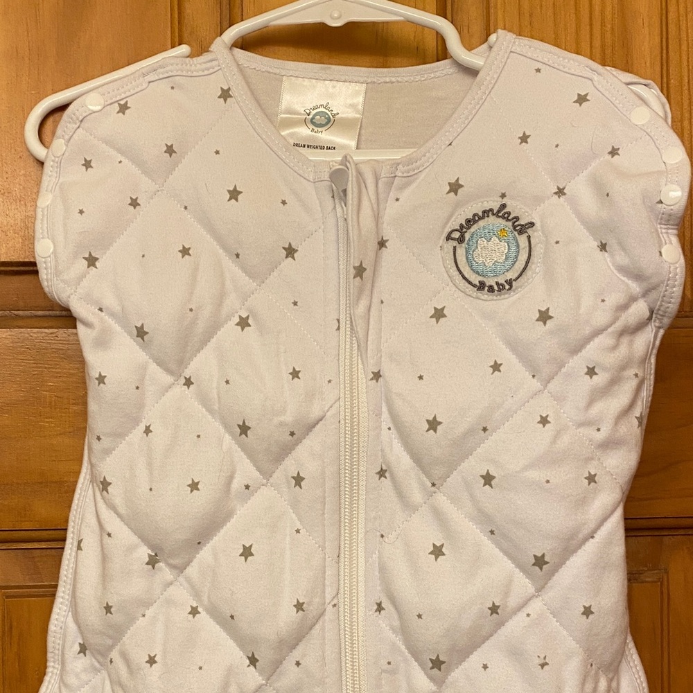 Dreamland Baby White Sleep Sack